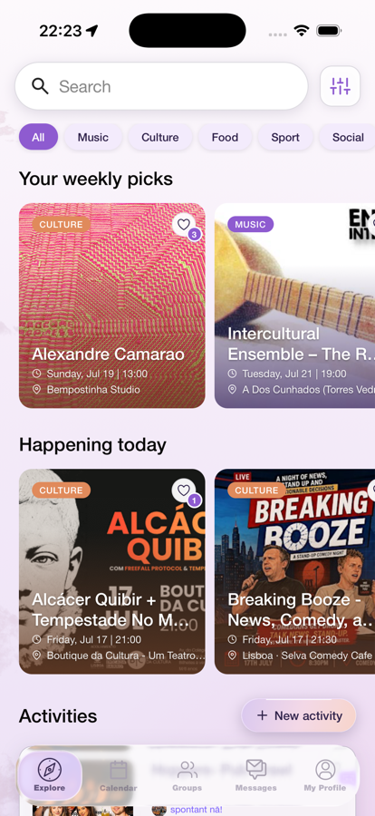 Your weekly picks in Moments